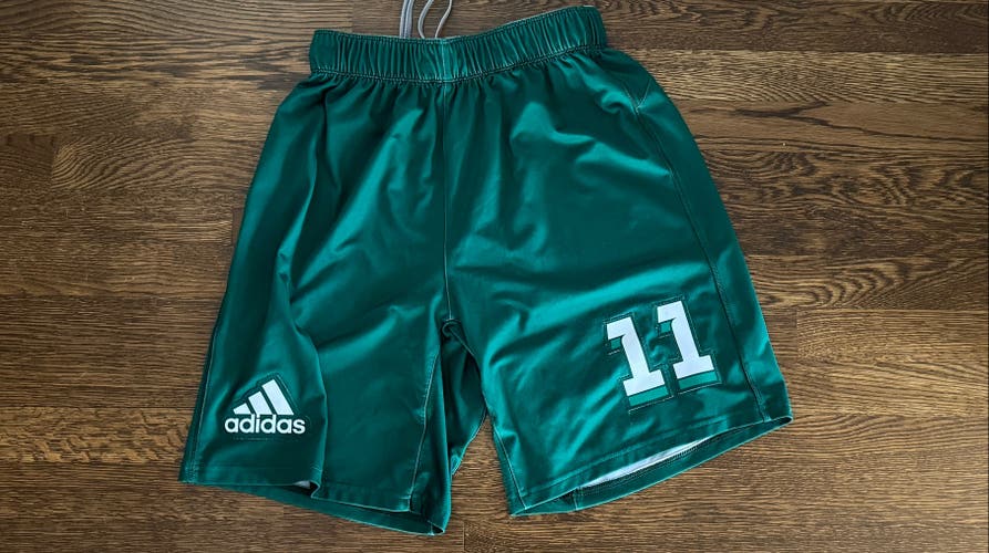 Authentic Premier Lacrosse League PLL Redwoods #11 game shorts