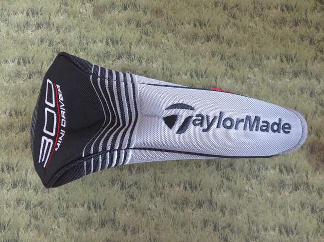NEW * TaylorMade 300 MINI Driver Headcover Gray Black