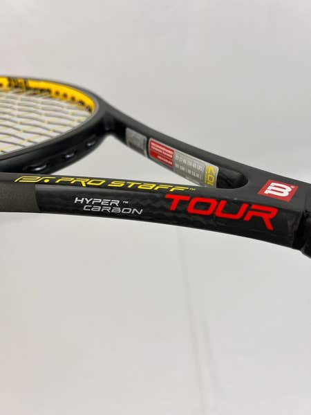 Wilson Hyper Carbon Pro Staff Tour 90, 4 3/8 Excellent 9/10 Roger