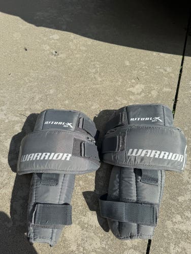 Used Warrior Ritual-X Knee Guards Intermediate