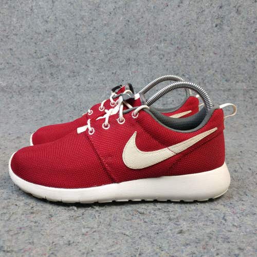Nike Roshe One Boys Running Shoes Size 6Y Low Top Sneakers Red 599728-603