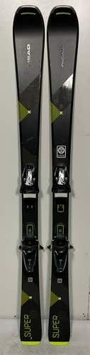 Women's New HEAD Super Joy 153cm Skis With Black Tyrolia SLR 10 Bindings (SY1576)
