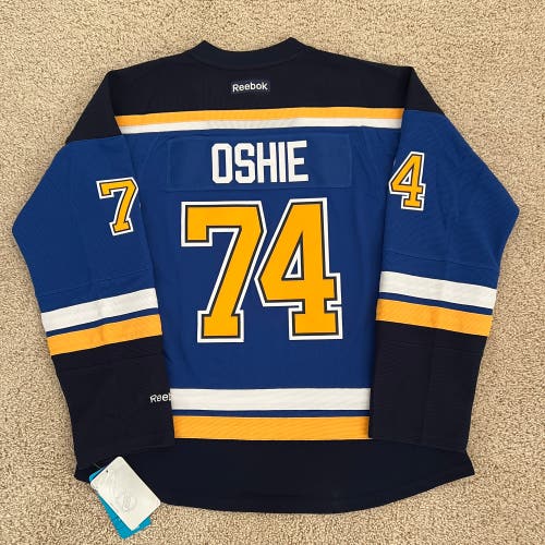 TJ Oshie St. Louis Blues Reebok Premier NHL Jersey Women's Size XL