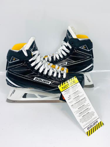 New Bauer Regular Width 9.5 Supreme 1S Hockey Goalie Skates