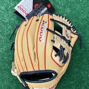Wilson A2000 1786 11.5" Texas Edition Infield Baseball Glove - WBW101306115
