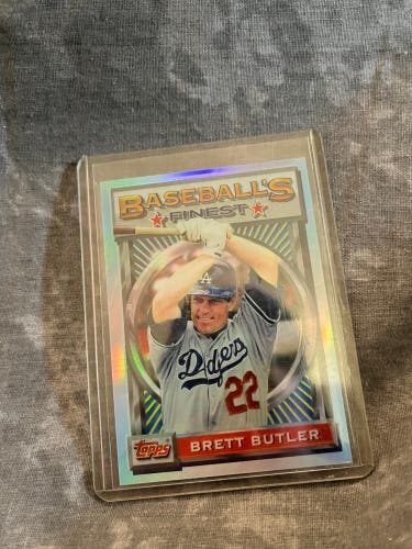 Brett Butler Baseball, Finest Card Tops