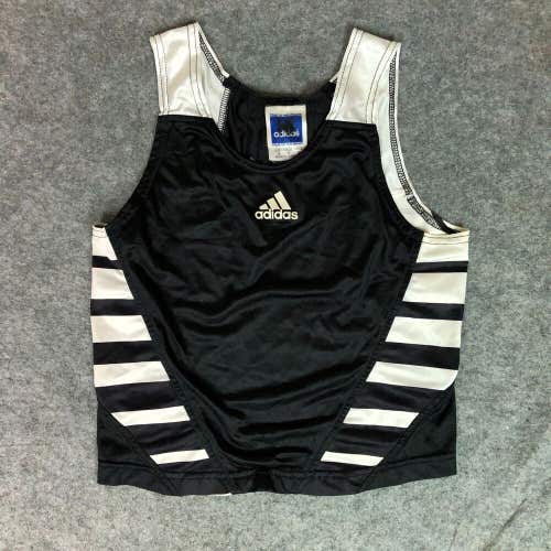 Vintage Idaho Vandals Womens Shirt Small Adidas Black White Tank Top NCAA Track