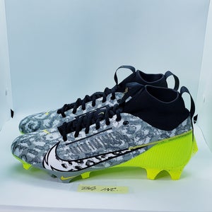 Nike Vapor Edge PRO 360 2 Football Cleats Gray / Volt  FB8443-703 Mens Size 10