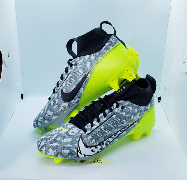 Nike Vapor Edge PRO 360 2 Football Cleats Gray / Volt FB8443  display picture 3
