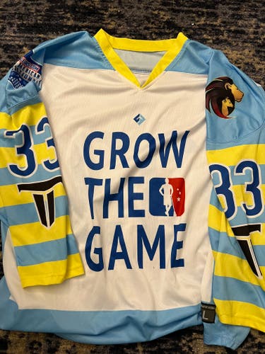 Grow The Game/LAXNAI Box Lacrosse Jersey #33