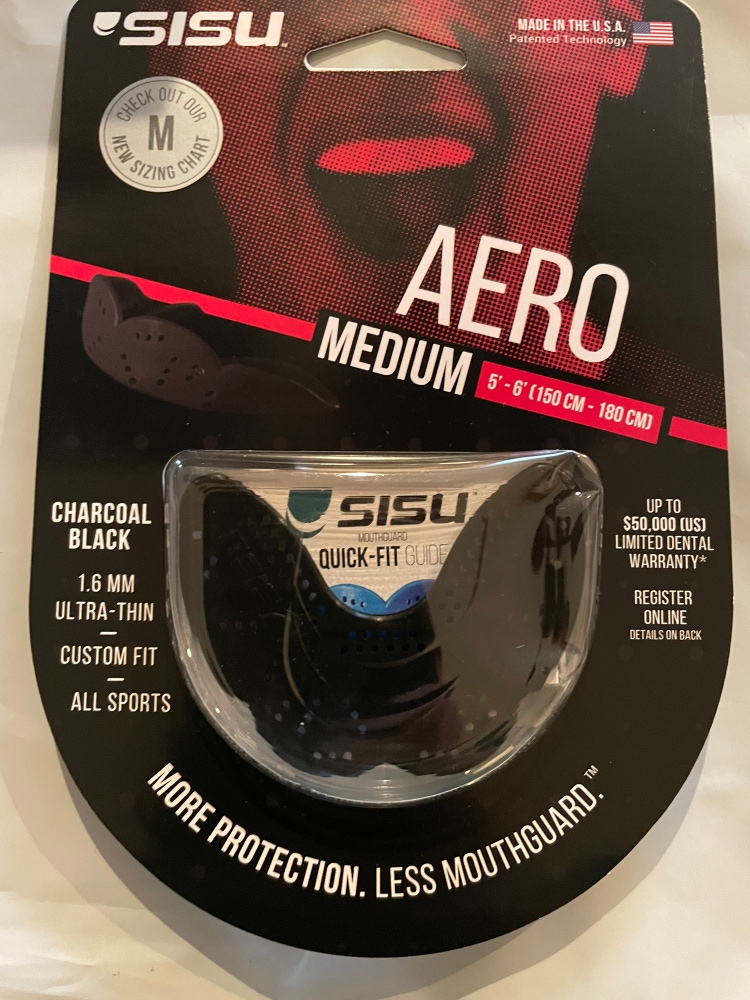 Sisu aero adult Aero Black mouth piece