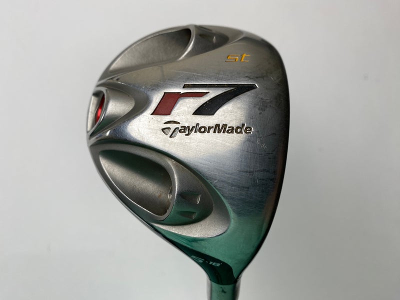 Taylormade R7 Steel 5 Fairway Wood 18* True Temper Dynamic Lite Regular Dent RH