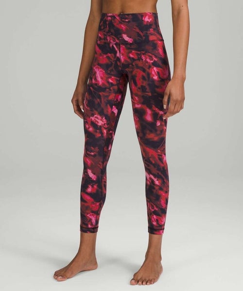Lululemon Fast And Free Tight 28 *nulux In Incognito Camo Multi