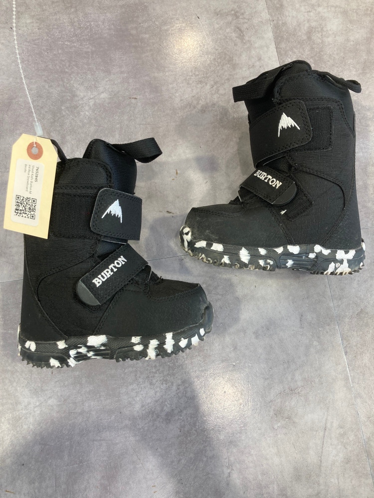 Used Kid's Burton Mint Grom Snowboard Boots 8C