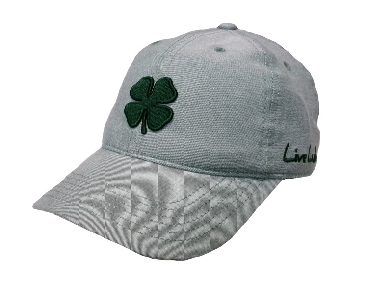 NEW Black Clover Live Lucky Soft Luck 8 Kelly Green Adjustable Golf Hat/Cap