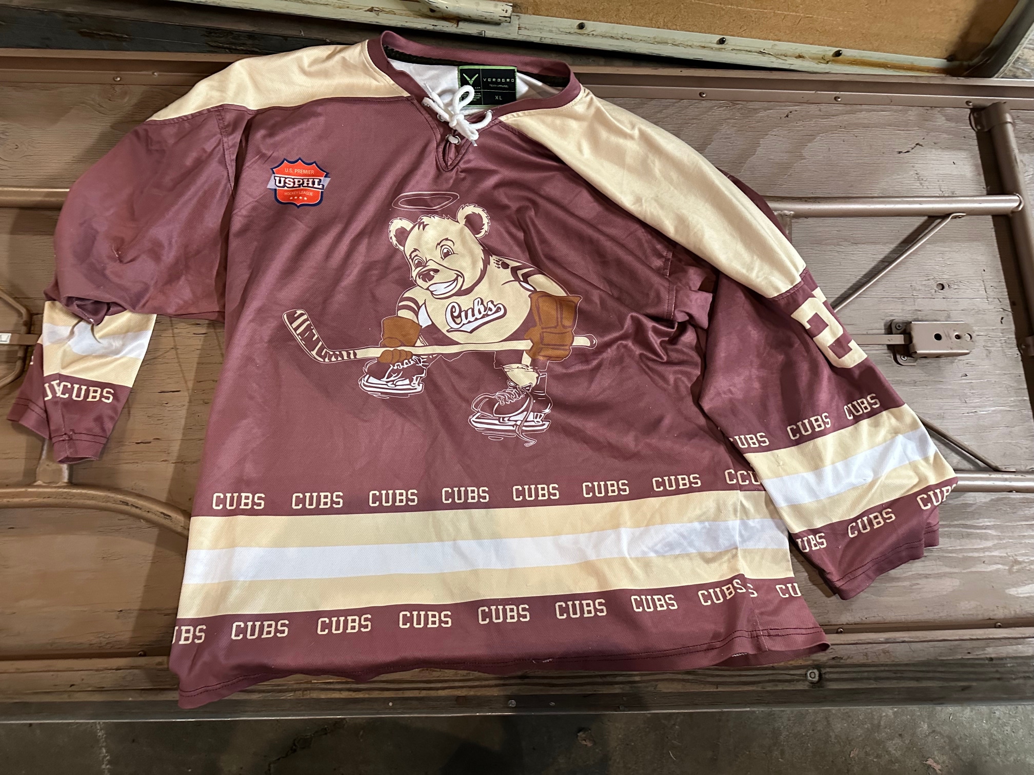 2022-2023 Hershey Cubs Game Used Away Jerseys