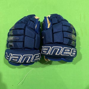 Blue Used Bauer Nexus 9000 Gloves 10"