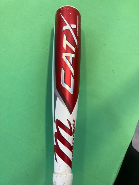 Used Kid Pitch (9YO-13YO) USSSA Certified 2023 Marucci CAT X Connect Hybrid Bat (-8) 22 oz 30"