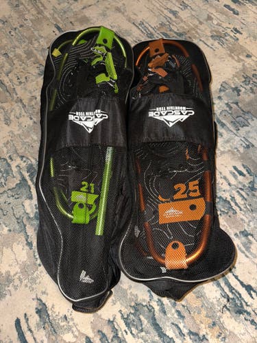 Pair of Cascade Mountain Tech Snow shoes