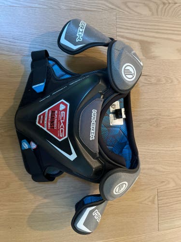 Used Small Maverik Charger EKG Gel 2.0 Shoulder Pads
