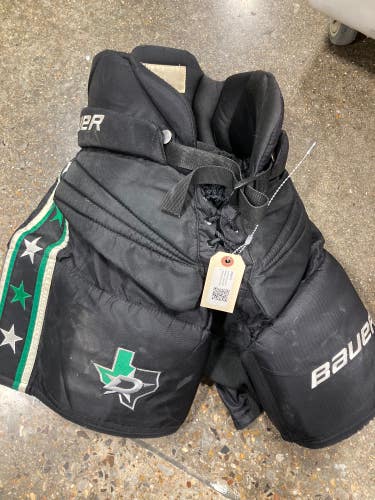 Used Intermediate Medium Bauer Dallas Stars Hockey Goalie Pants