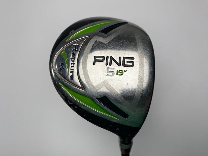 Ping Rapture V2 5 Fairway Wood 19* TFC 939 Soft Regular Senior Graphite Mens RH