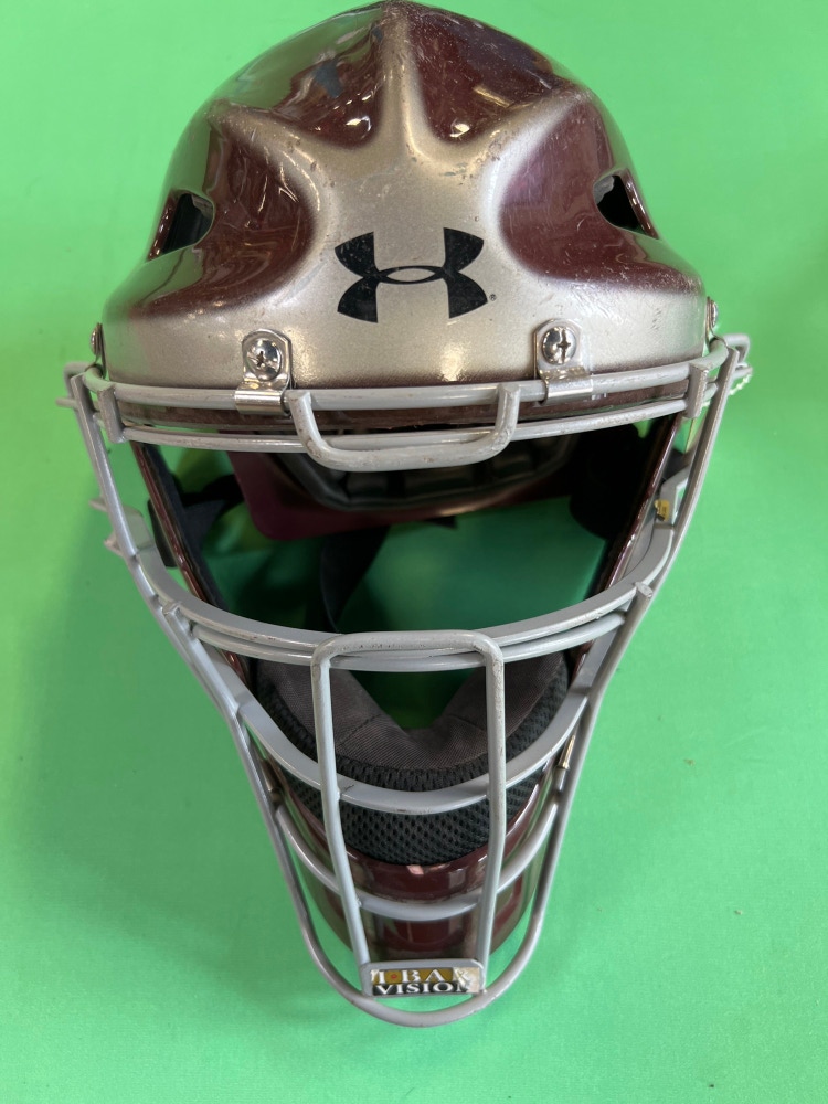 Used Adult Under Armour Catcher's Mask