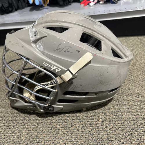Gray Used Adult Cascade CPX-R Helmet OSFM
