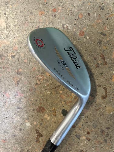 Used Men's Titleist BV Vokey Right Handed Wedge Wedge Flex 56 Degree Steel Shaft