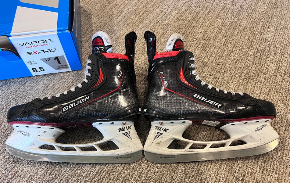 Senior Used Bauer Vapor 3X Pro Hockey Skates 8.5