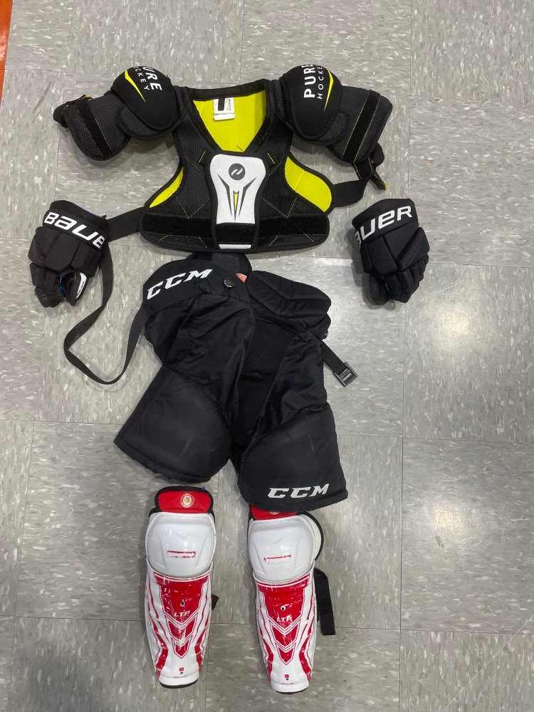 Youth Used Pure Hockey Starter Kit(4 Pieces)