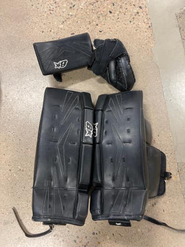 Black Used Junior 27" +1 Brian's Netzero Regular Goalie Full Set