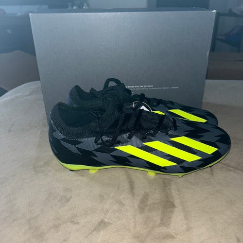 SZ 7.5 Adidas X Crazyfast INJ.3 FG Men's Soccer Cleats Black Volt IG0758