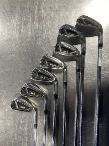 Used Taylormade M2 4i-pw Regular Flex Steel Shaft Iron Sets