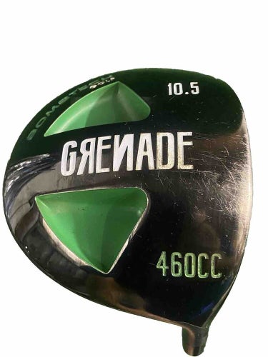 Bombtech Golf Grenade Driver 10.5* X-Flex Extra Stiff Graphite ~45" Cover Men RH