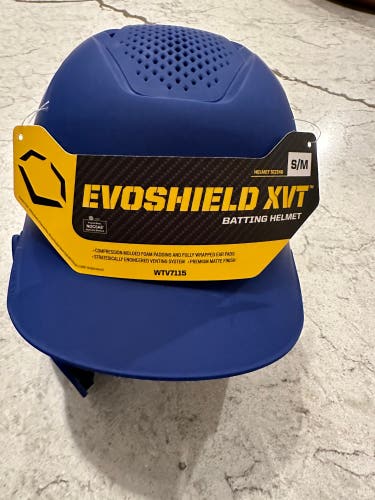 Evoshield XVT batting helmet with face guard For Left Hand Hitter