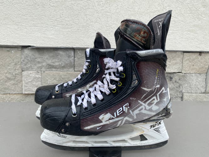 Bauer Vapor HyperLite Mens Pro Stock Size 8 Hockey Skates MIC 5277