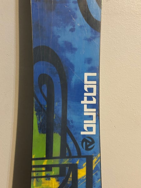 BURTON LTR WIDE TWIN SNOWBOARD SIZE 155 CM WITH BURTON LARGE