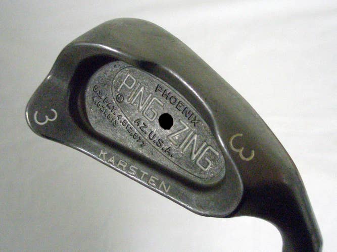 Ping Zing 3 iron Black Dot (Steel KT-M Stiff) 3i Karsten Golf Club