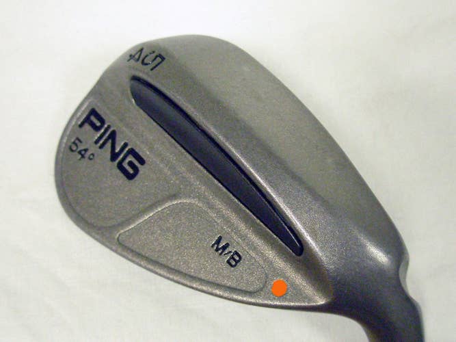 Ping M/B Sand Wedge 54* Orange Dot (Steel CS Lite Cushin, Stiff) SW Golf Club