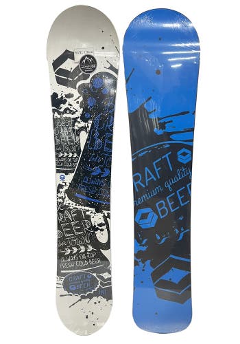 FTWO "CRAFT BEER" BLUE ALL-MOUNTAIN SNOWBOARD - 150CM/59" LONG