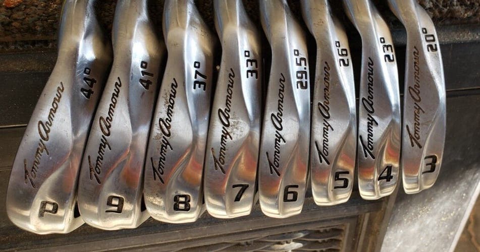 FULL SET 3-PW TOMMY ARMOUR 835 HOT SCOT SOFT CAST CAVITY BACKS VERY CLEAN IRONS