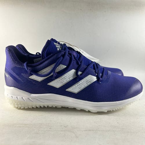 Adidas Adizero Afterburner Men’s Turf Baseball Shoes Purple Size 12 H00966 NEW