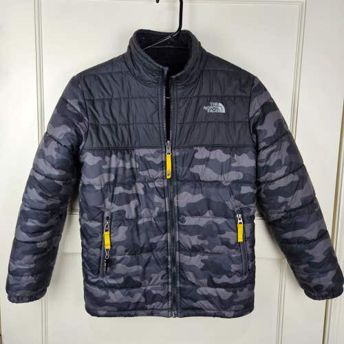 The North Face Mount Chimbo Boy's Size: M Reverisble Sherpa Outdoor Jacket