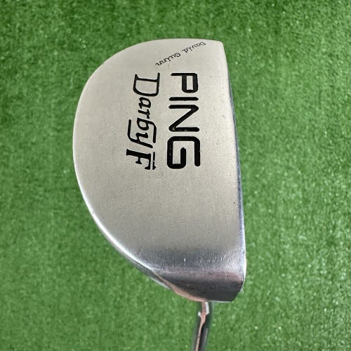 Ping Darby F Copper Pixel Face IsoForce Mallet Putter WORN GRIP RH 34.5”