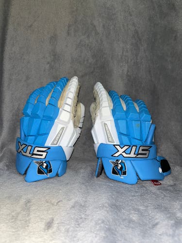 Used STX Large Lacrosse Gloves