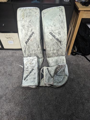 Used Medium 34" Regular Bauer Vapor 1X Goalie Full Set