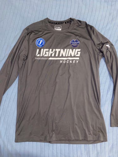 Fanatics Pro Tampa Bay Lightning long sleeve base layer Large 2022 Stadium Series