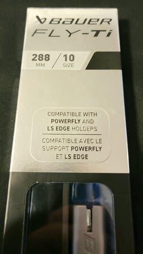 Brand New Bauer Fly-Ti Titanium Steel 280mm (Fit Size 9 Skates)