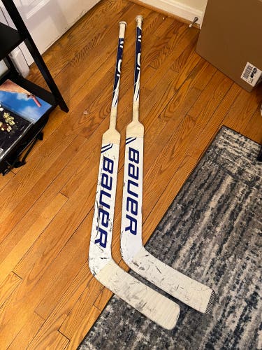 Two Senior Regular 25" Bauer Vapor x2.9 Goalie Stick